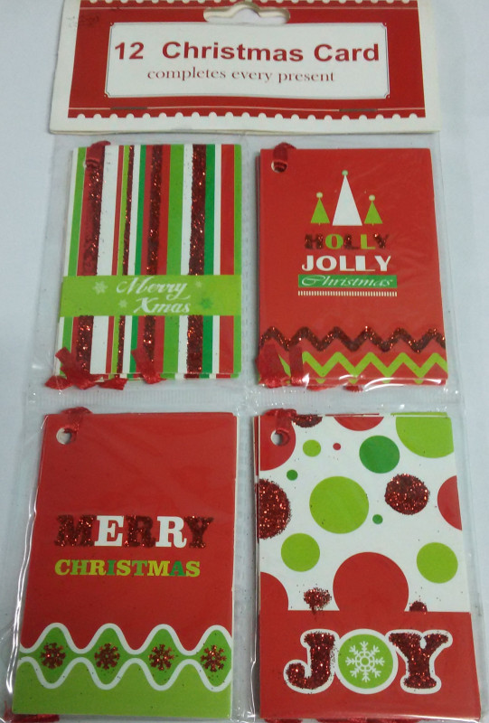 Christmas Gift Cards - 12 Pack